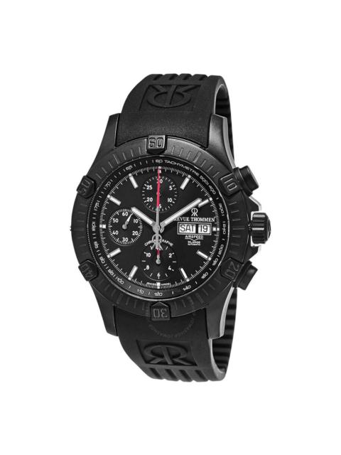 Other Designers Revue Thommen Air Speed XL Chronograph Automatic Black Dial Men's Watch 16071.6877