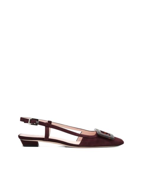 Roger Vivier 25mm buckle-detail slingback pumps