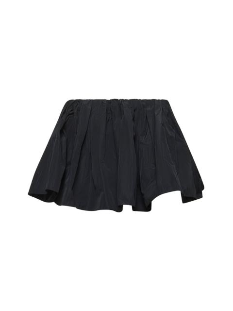 J.W. ANDERSON - Jw Anderson Women Black Gathered Circle Skort