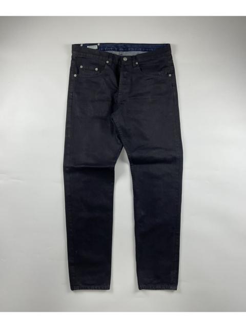 Dries Van Noten Dries Van Noten Waxed Denim Pants