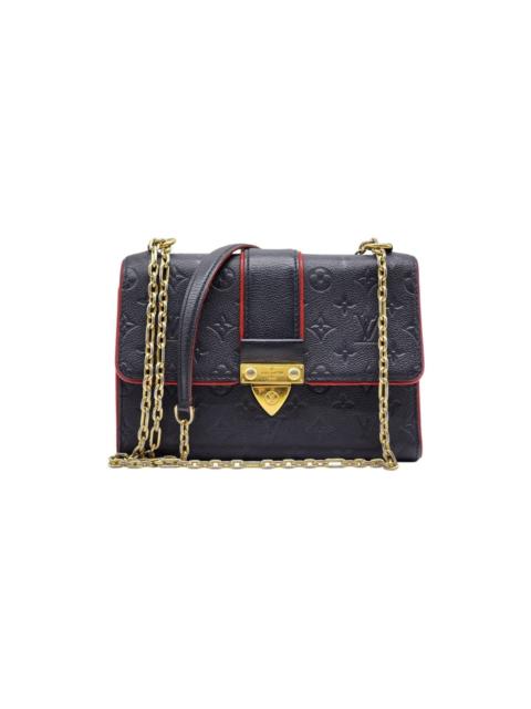 Louis Vuitton Saint Sulpice PM LV Empreinte Leather Crossbody Bag Blue GHW