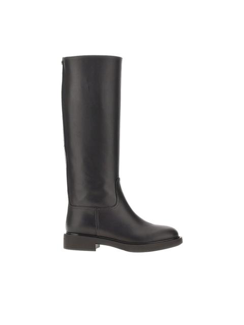 Gianvito Rossi Gianvito Rossi Ascott Leather Boots Black