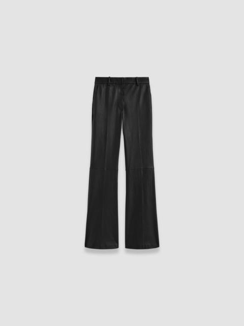 JOSEPH Tafira Leather Stretch Trousers