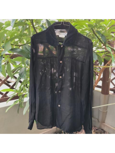 Comme Des Garçons Comme des garcons Mesh Button Shirt
