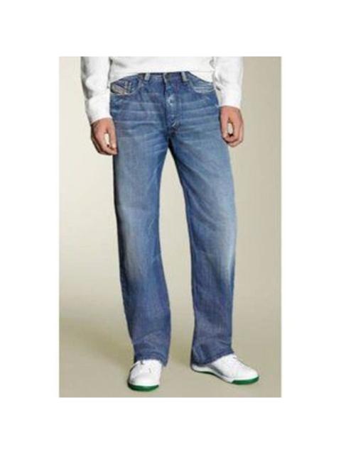 Diesel Diesel Kuratt Straight Leg Jeans Medium Wash Snap Button Fly 100% Cotton 40x34