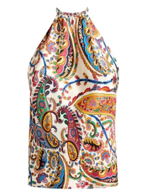 Etro Etro Women Paisley Print Silk Top
