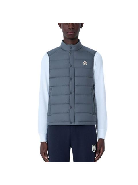 Moncler MONCLER Barthe $1295 Men's Gray Down Vest New (Men's size:M;