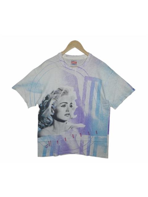 Other Designers Vintage - vintage bandtees madonna fullprint tshirt celebrity tshirt