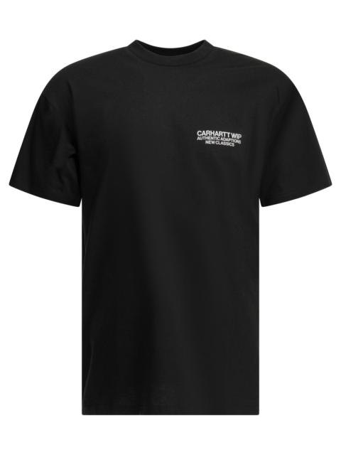 Carhartt WIP Carhartt WIP Sean Hamilton Crew-neck T-shirt Black
