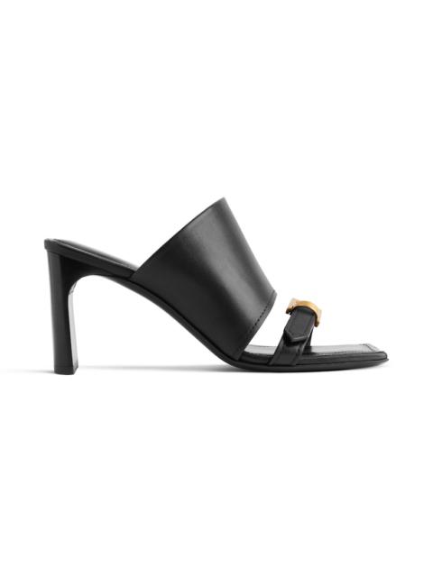 BALENCIAGA Women's Bel Air 80mm Sandal  in Black