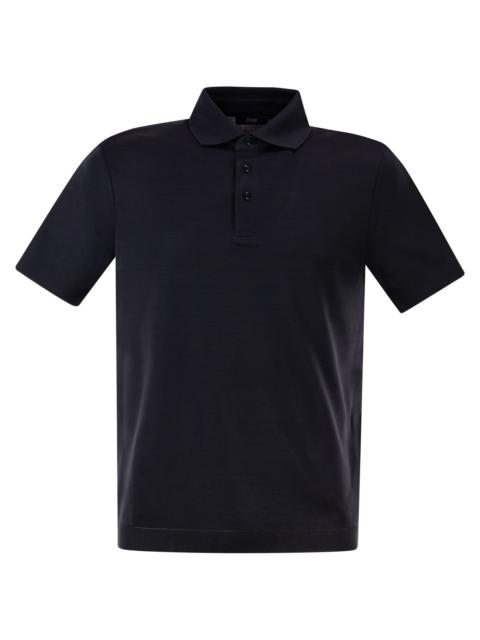 Herno Herno Men Cotton Jersey Polo Shirt