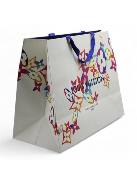 Louis Vuitton Louis Vuitton LV Extra Large XL Paper Shopping Gift Bag Holiday white