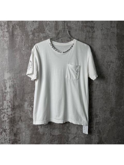 Chrome Hearts Chrome Hearts Sanskrit Cross Pocket Print Short-Sleeve T-Shirt