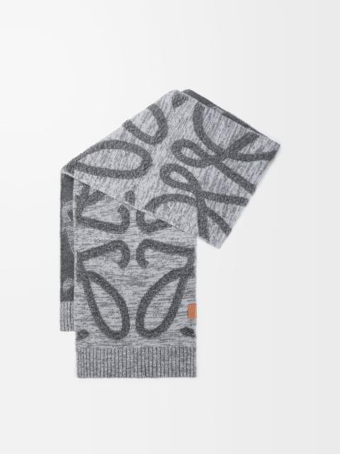 Loewe Scarf in wool and cashmere