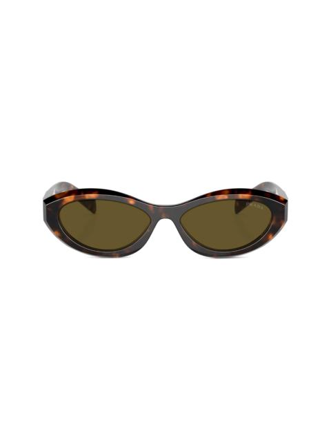 Prada oval-frame sunglasses