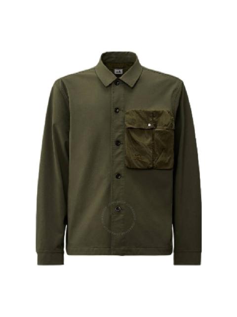 CP Company GD Shell Mixed Buttoned Overshirt