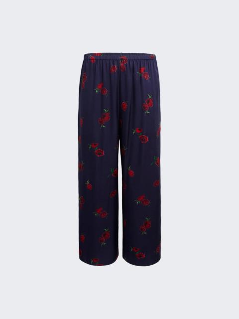 KHAITE Mindy Pant Rasberry And Amethyst