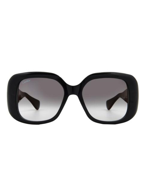 Cartier Cartier Panthere de Cartier Grey Multitreatment Square Ladies Sunglasses CT0471S 001 54