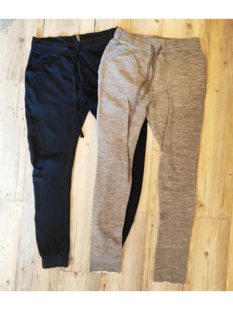 Other Designers Kazuyuki Kumagai Attachment - 2 pairs of joggers