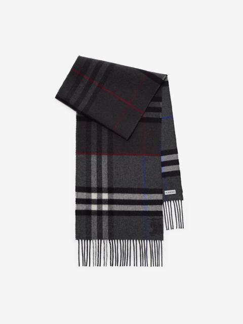Burberry Contrast Check Cashmere Scarf