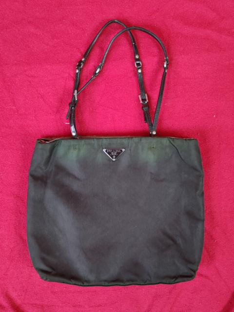 Prada Prada Milano faded green Tote Bag #SB023
