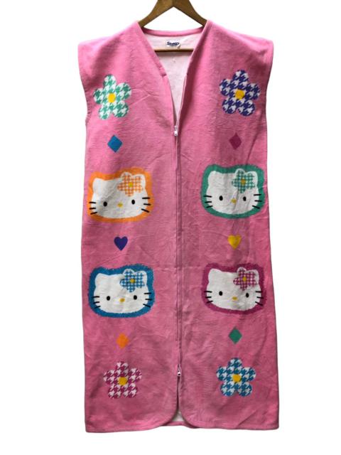 Japanese Brand - Sanrio smiles hello kitty sleeveless fleece jacket