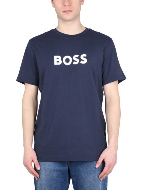 BOSS Boss Men T-Shirt Con Stampa Logo