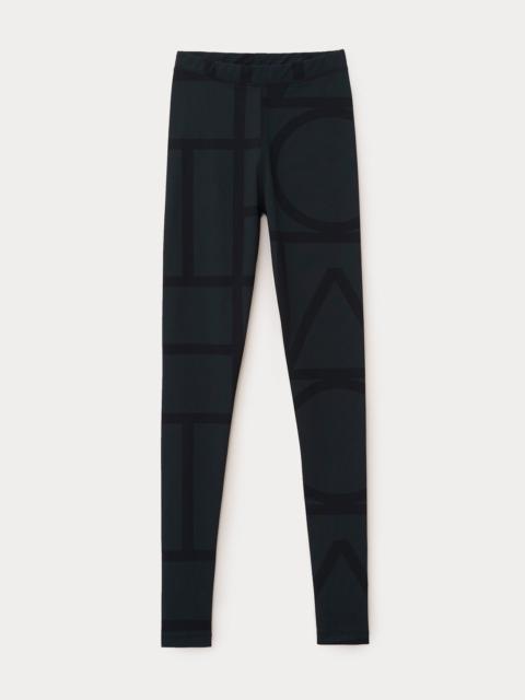 Totême Monogram leggings black