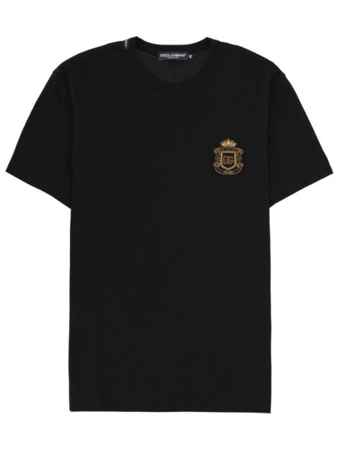 Dolce & Gabbana Dolce & Gabbana Men T-Shirt With Heraldic Logo