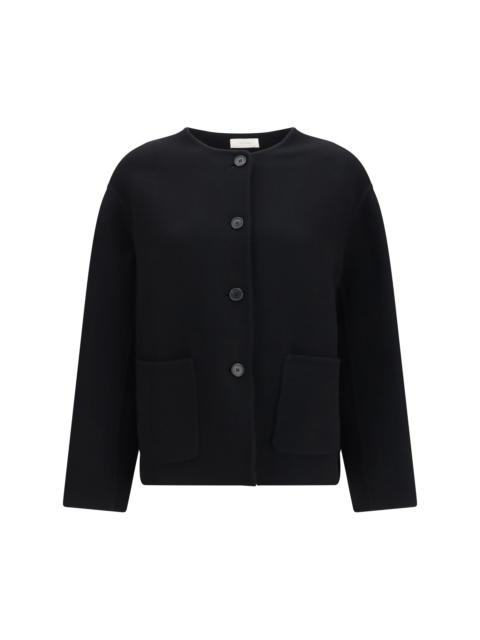 The Row The Row Quintus Wool Cashmere Jacket Black