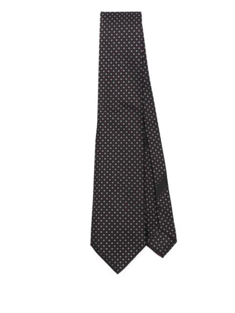 Dolce & Gabbana Dolce & Gabbana Men Geometric-Pattern Silk Tie
