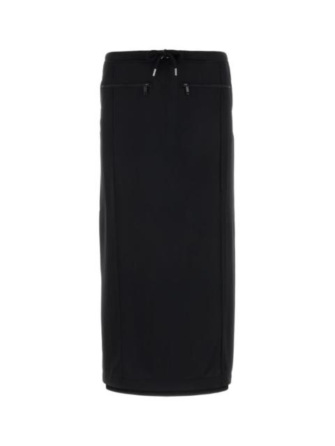 Courreges Woman Black Polyester Skirt