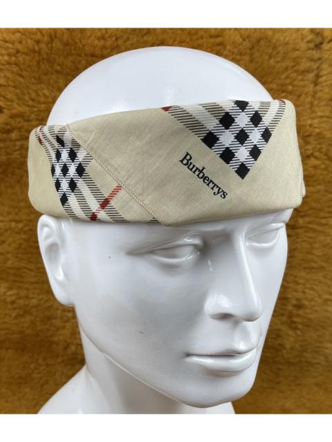 Other Designers Vintage - vintage burberry bandana handkerchief neckerchief HC0700