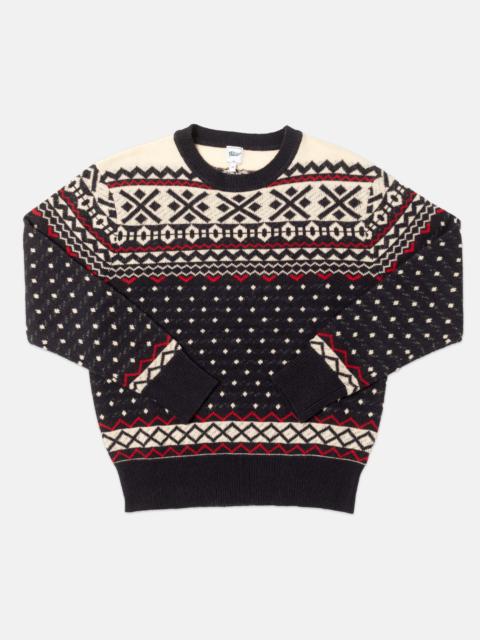 J. PRESS NORDIC STYLE SKI SWEATER - TRIM FIT