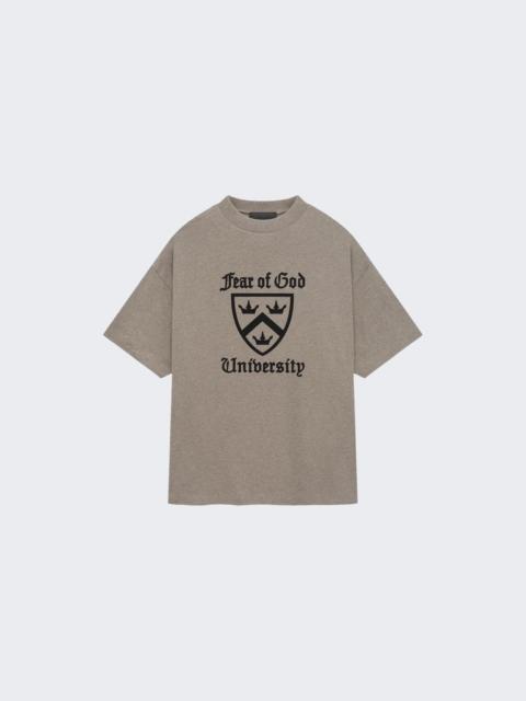 ESSENTIALS Heavy Crewneck Tee Heather Grey