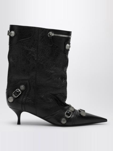 Cagole Wide black ankle boot