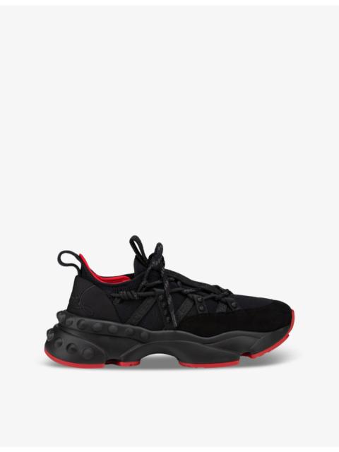 Christian Louboutin Trailnrun Donna leather low-top trainers