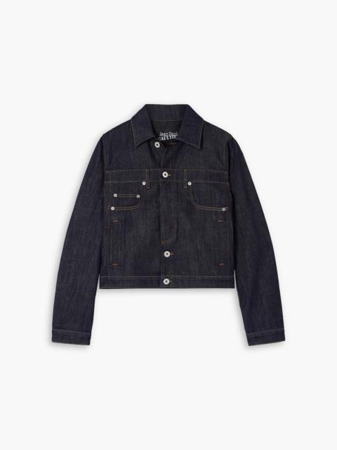 Jean Paul Gaultier Topstitched denim jacket