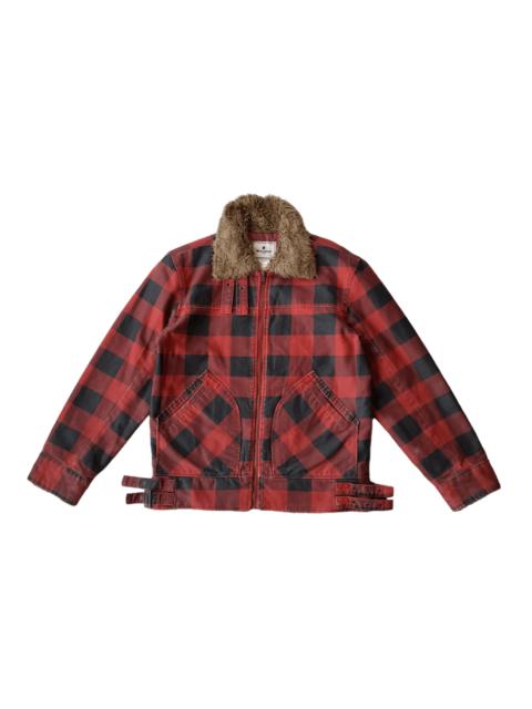 Other Designers Vintage - Woolrich Checkered Crop Americana Jacket on Kapital Style