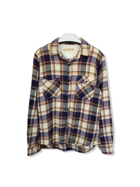 Other Designers Japanese Brand - Japanese Brand Globalwork Plaid Tartan Flannel Shirt 👕