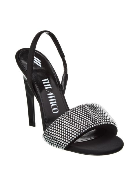 THE ATTICO The Attico Rem Satin Slingback Sandal