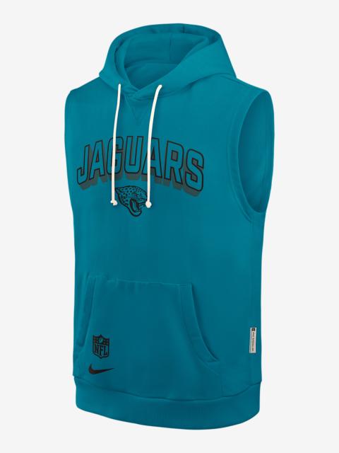 Nike Jacksonville Jaguars Sideline Men's Nike Dri-FIT NFL Sleeveless Pullover Hoodie