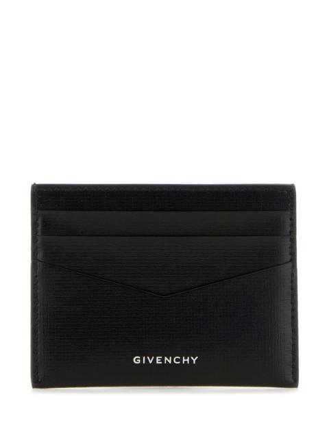 Givenchy Givenchy Men Black Leather Card Holder