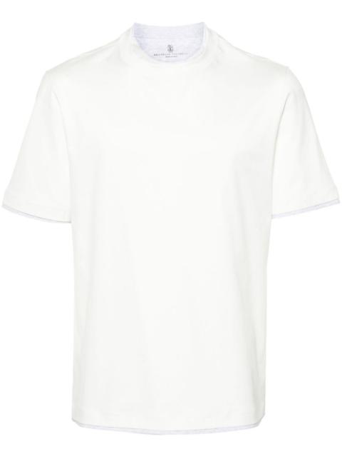 Brunello Cucinelli Brunello Cucinelli Men T-Shirt With Faux-Layering
