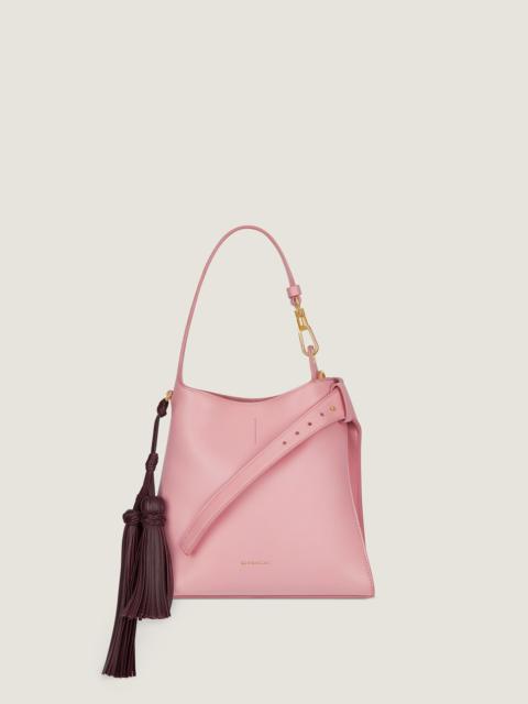 MINI BELTED HOBO BAG IN LEATHER