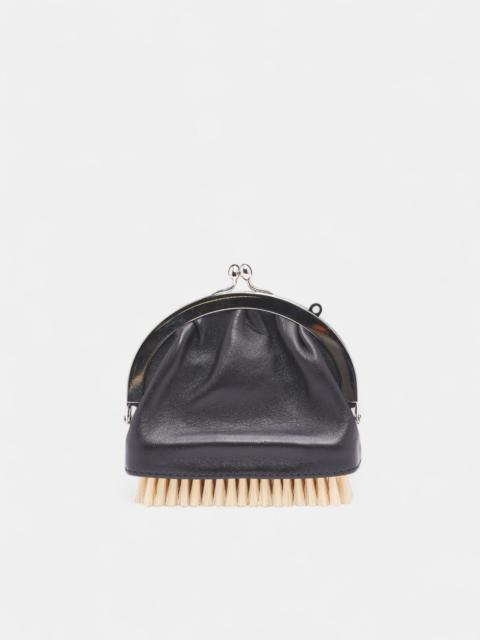 NICCOLÒ PASQUALETTI Black Spazzola Brush Coin Purse