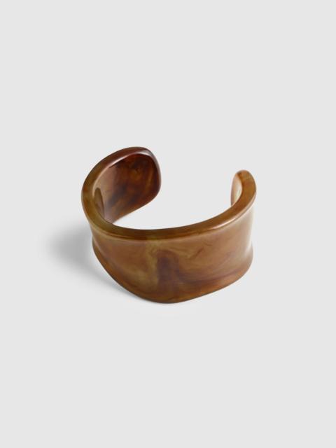 Madewell Resin Sculptural Wide Cuff Bracelet