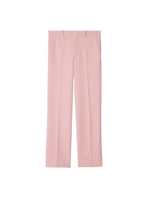 Burberry Burberry Press Creased Straight Leg Trousers