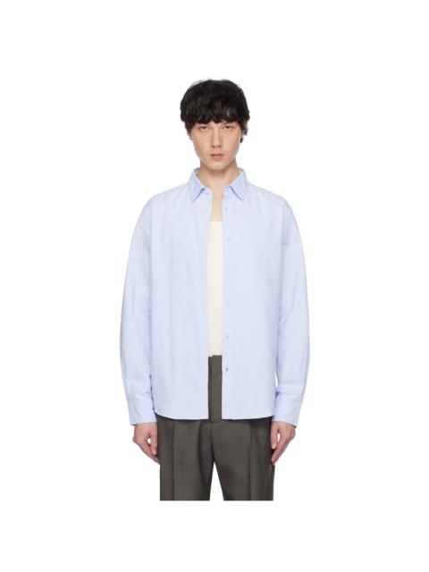 Sunspel Blue Oxford Shirt
