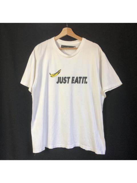 Other Designers Vintage - Rare! Dunk Banana Swoosh Just Eat Brth Breath x D77 Tshirt